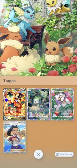 Pokemon TCG Mega Charizard EX, Bulbasaur, Maushold, Nemona 4 Holo Cards English - Image 1