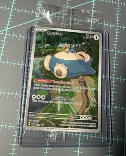 Snorlax SVP EN 051 Black Star Promo Scarlet & Violet Pokemon 151 Card - SEALED - Image 1