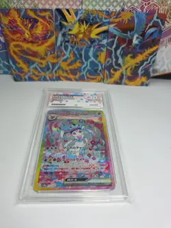 ACE 10 Sylveon EX SAR 212/187 Japanese Terastal Festival SV8a 2024 Pokemon Card - Image 1