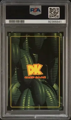 1999 DONKEY KONG CARD GAME #CS026U ENRAGED KING K. ROOL PSA MINT 9 POP 2 - Image 2