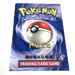 Pokemon Trading Card Game RULES Version 2 - Base Set 1999 Wizards of the Coast - Image 1