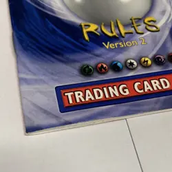 Pokemon Trading Card Game RULES Version 2 - Base Set 1999 Wizards of the Coast - Image 2