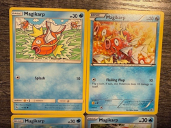 POKEMON CARD 4 MAGIKARP 30/113 MAGIKARP 15/68 MAGIKARP 29/181 MAGIKARP 129/165 - Image 2