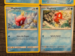 POKEMON CARD 4 MAGIKARP 30/113 MAGIKARP 15/68 MAGIKARP 29/181 MAGIKARP 129/165 - Image 3