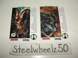 Spawn Power Cardz Angela & Violator PROMO Card Lot Caliber 1995 Card CCG TCG HTF - Image 3
