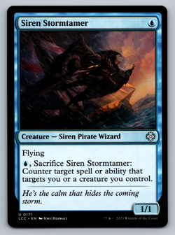 Siren Stormtamer U 0171 the Lost Caverns of Ixalan Regular - Image 1