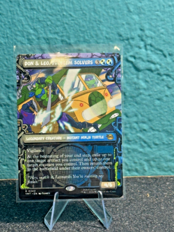 Showcase DON & LEO, PROBLEM SOLVERS mtg NM-M Teenage Mutant Ninja Turtles Rare - Image 1