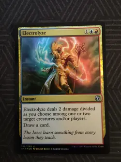 mtg electrolyze foil iconic masters - Image 1