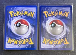 1999 Pokemon TCG Machamp 8/102 + 2000 Machop 78/130 2Total Cards - Image 2