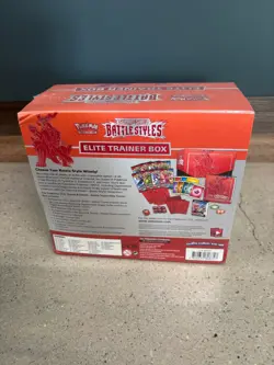 NEW Pokemon Battle Styles Sword and Shield Elite Trainer Box ETB - Red Sealed - Image 2