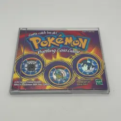 Pokemon Battling Coin Game - 91 Cloyster/07 Squirtle/55 Golduck- (Hasbro 1999) - Image 1