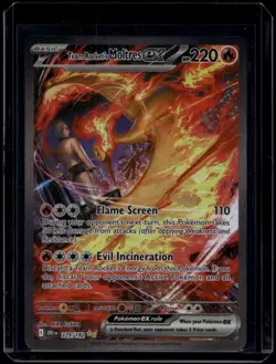 Pokemon TCG Team Rocket's Moltres ex 229/182 Destined Rivals Special Rare NM - Image 1