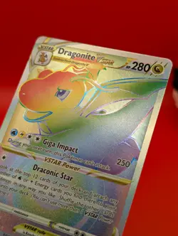 Dragonite VSTAR (Secret) 081/078 Pokemon GO Holo - Image 4