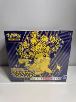 Pokemon TCG Scarlet & Violet - Surging Sparks Elite Trainer Box ETB - Image 1