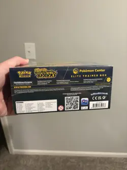 Pokemon Surging Sparks Pokemon Center ETB Elite Trainer Box Sealed - Image 3