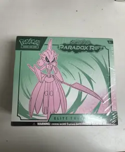 Pokemon Scarlet & Violet Paradox Rift Elite Trainer Box Iron Valiant Promo - Image 1