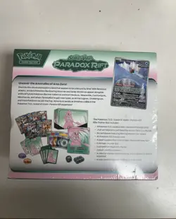 Pokemon Scarlet & Violet Paradox Rift Elite Trainer Box Iron Valiant Promo - Image 3