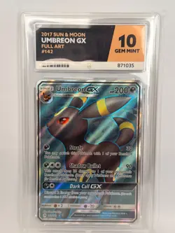 Umbreon GX -SV69/SV94 - Hidden Fates Full Art - Gem Mint ACE 10 - Pokemon - Image 1