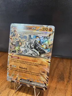 Pokemon Cornerstone Mask Ogerpon ex 58/131 Prismatic Evolutions Holo - Image 2