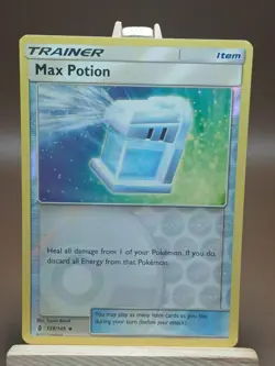 HP Pokemon Max Potion SM - Guardians Rising 128/145 Reverse Holo - Image 1