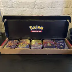 Pokemon TCG Kanto Power Mini Tin 5 Pack Bundle Amazon Exclusive New & Sealed - Image 1