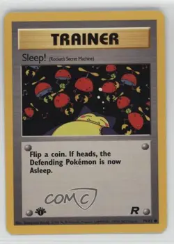 Sleep! 1st Ed. Pokemon Team Rocket #79 2000 - Image 1