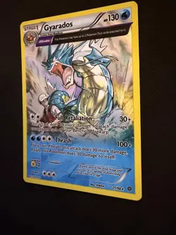 Gyarados Holo Foil Rare 21/98 Pokemon XY Ancient Origins 2015 - Image 2