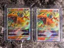 Pokemon TCG Charizard Vstar Lot Of 2 English & Japanese Both Excellent - Image 1