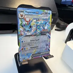 Pokemon Vaporeon EX 23/131 Prismatic Evolutions Stamped Promo NM - Image 2