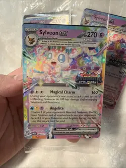 Pokemon Sylveon EX #41/131 Sealed Stamped Prismatic Evolutions Promo - Image 1