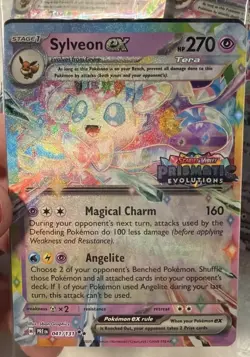 Pokemon Sylveon EX #41/131 Sealed Stamped Prismatic Evolutions Promo - Image 3