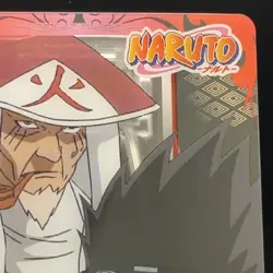 3rd Hokage Konohamaru No.076 NARUTO Manga Card TCG Bandai 2005 Japanese CCG - Image 2