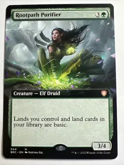 MTG - Rootpath Purifier. The Brothers' War - Extended Art - Image 1