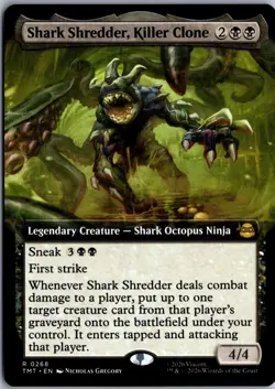 Shark Shredder, Killer Clone (Extended Art) R Teenage Mutant Ninja Turtles 268 N - Image 1