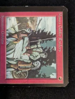 Mons's Goblin Raiders - Alpha - LP - MTG - Magic The Gathering - Red - Creature - Image 3