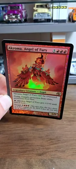 Mtg Akroma Angel Of Fury Planar Chaos Foil #94 - Image 3