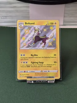 Pokemon Card TCG Boltund SV040/SV122 Shining Fates: Shiny Vault Holo English NM - Image 1