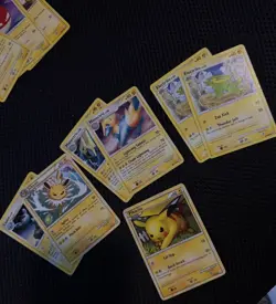 Pokemon TCG 19 Card Lot - Pikachu, Jolteon, Mareep, Voltorb - Lightning - Image 3