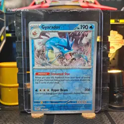 Gyarados 151 Reverse Holo Pokemon TCG 130/165 Scarlet & Violet Rare - Image 1