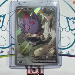 N's Zorua 189 ETB Promo Pokemon TCG Journey Together - Image 1
