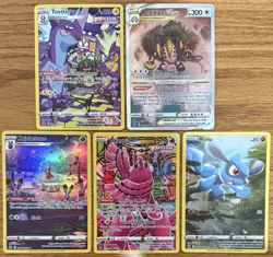 (NM) Pokemon TCG Crown Zenith: Galarian Gallery Holo Rare Pokemon x5 Lot - Image 1