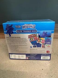 NEW Pokemon Battle Styles Sword and Shield Elite Trainer Box ETB - Blue Sealed - Image 4