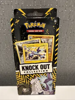 Pokemon TCG Knock Out Collection Toxtricity Sealed - 3 Foils, 2 Packs, 1 Coin 820650131394 - Image 1