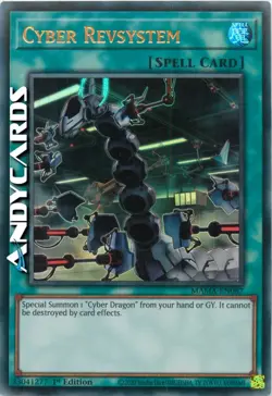 CYBER REVSYSTEM • (Cyber Riavviasistema) • Ultra R • MAMA EN087 • 1Ed • YUGIOH! - Image 1