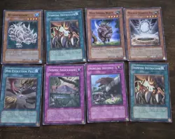 Yu-Gi-Oh! Dinosaur Lot SD09-EN013 Ultimate Tyranno POTD-EN022 1st Ed 20 Card Lot - Image 1