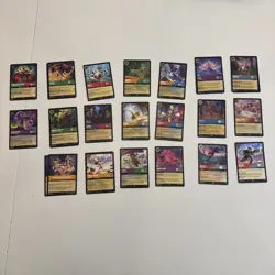 Lot Of Super Rare Lorcana Cards, Some Foils, Duplicates Present, 31 Cards Total - Image 1