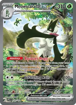 Meowscarada ex 256/193 Special Illustration Rare | Paldea Evolved | Pokemon Card - Image 1