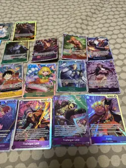 Bandai One Piece Card Game Lot of 30 Sr - Image 2