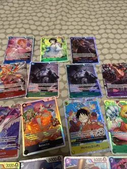 Bandai One Piece Card Game Lot of 30 Sr - Image 4