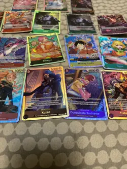 Bandai One Piece Card Game Lot of 30 Sr - Image 5